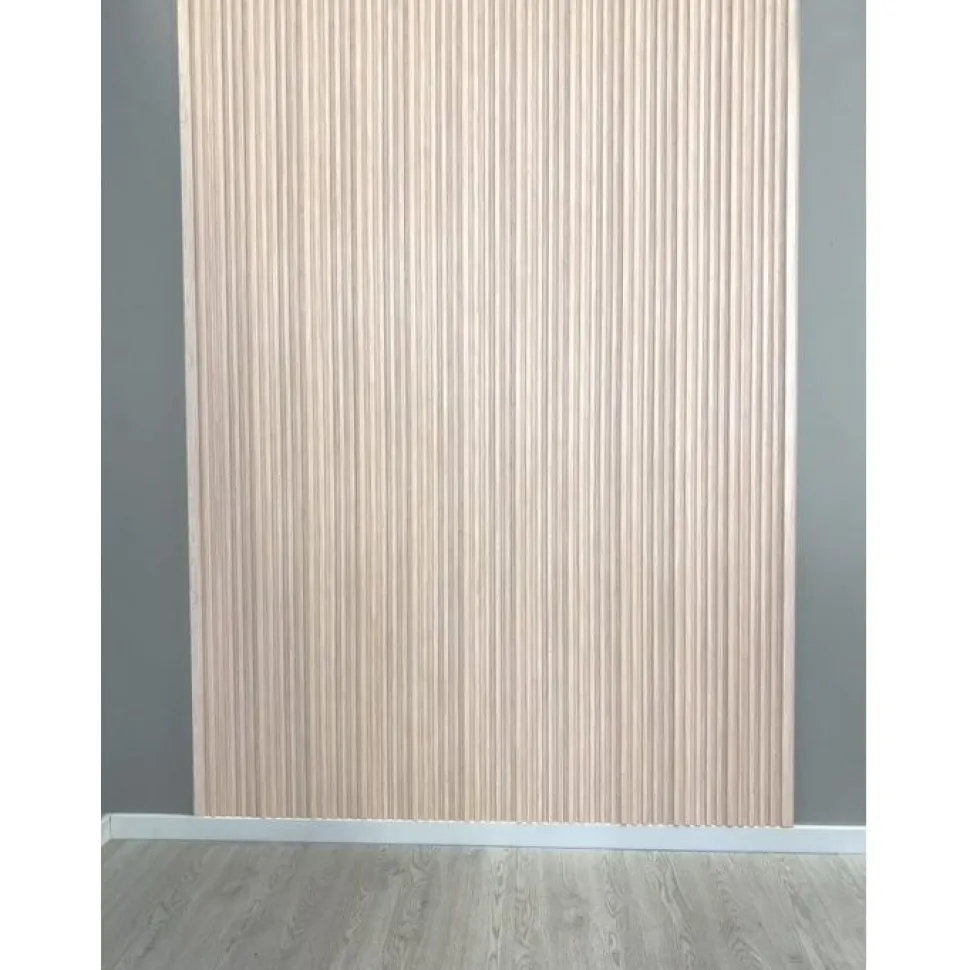 Rimapaneeli Järnvik Decoration Betula 179 3D 12x122x2600 mm vaalea koivu