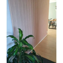 Rimapaneeli Järnvik Decoration Betula 179 3D 12x122x2600 mm vaalea koivu