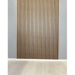 Rimapaneeli Järnvik Decoration Glorio 269 3D 12x122x2600 mm musta/tammi
