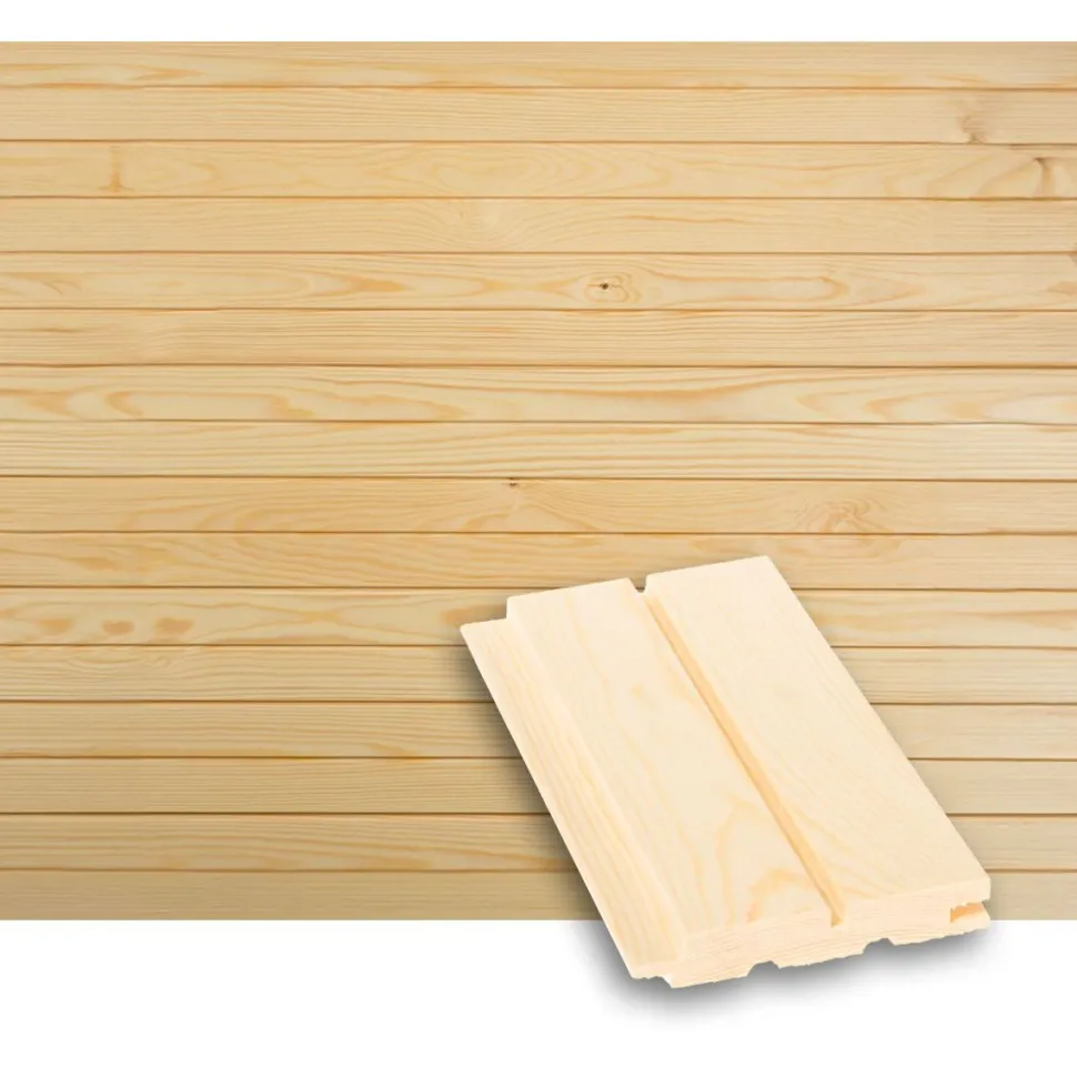 Rimapaneeli/valeurapaneeli Tuuli Indoor STS4, 15x95x2400mm, VM/EM, mänty, puuvalmis