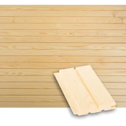 Rimapaneeli/valeurapaneeli Tuuli Indoor STS4, 15x95x2400mm, VM/EM, mänty, puuvalmis