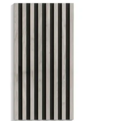 Rimapaneeli Venture Home Toulon, 40.5x80x2.8cm, musta/mokka