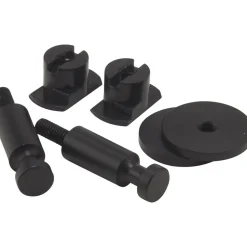 Ripustustappi Fibrotech akustiikkalevyyn, 45x24mm, 2kpl, teräs, messinki RAL 1004