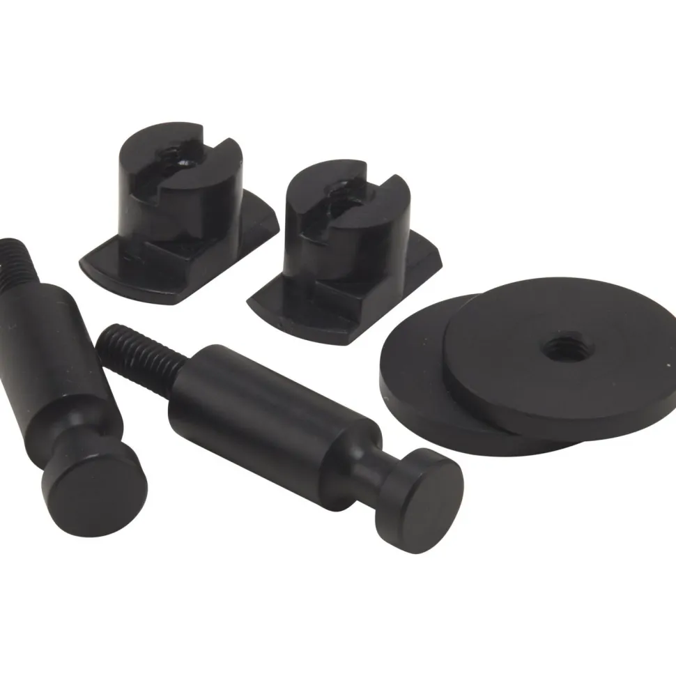 Ripustustappi Fibrotech akustiikkalevyyn, 45x24mm, 2kpl, teräs, messinki RAL 1004