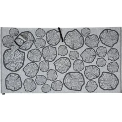 Rullapyyhe Jokipiin Pellava Mänty 80x145 valkoinen/musta