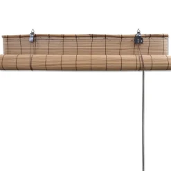Rullaverho bambu 80x220 cm ruskea