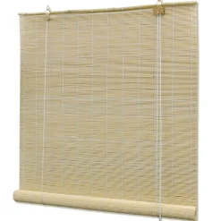 Rullaverho bambu 80x220 cm ruskea