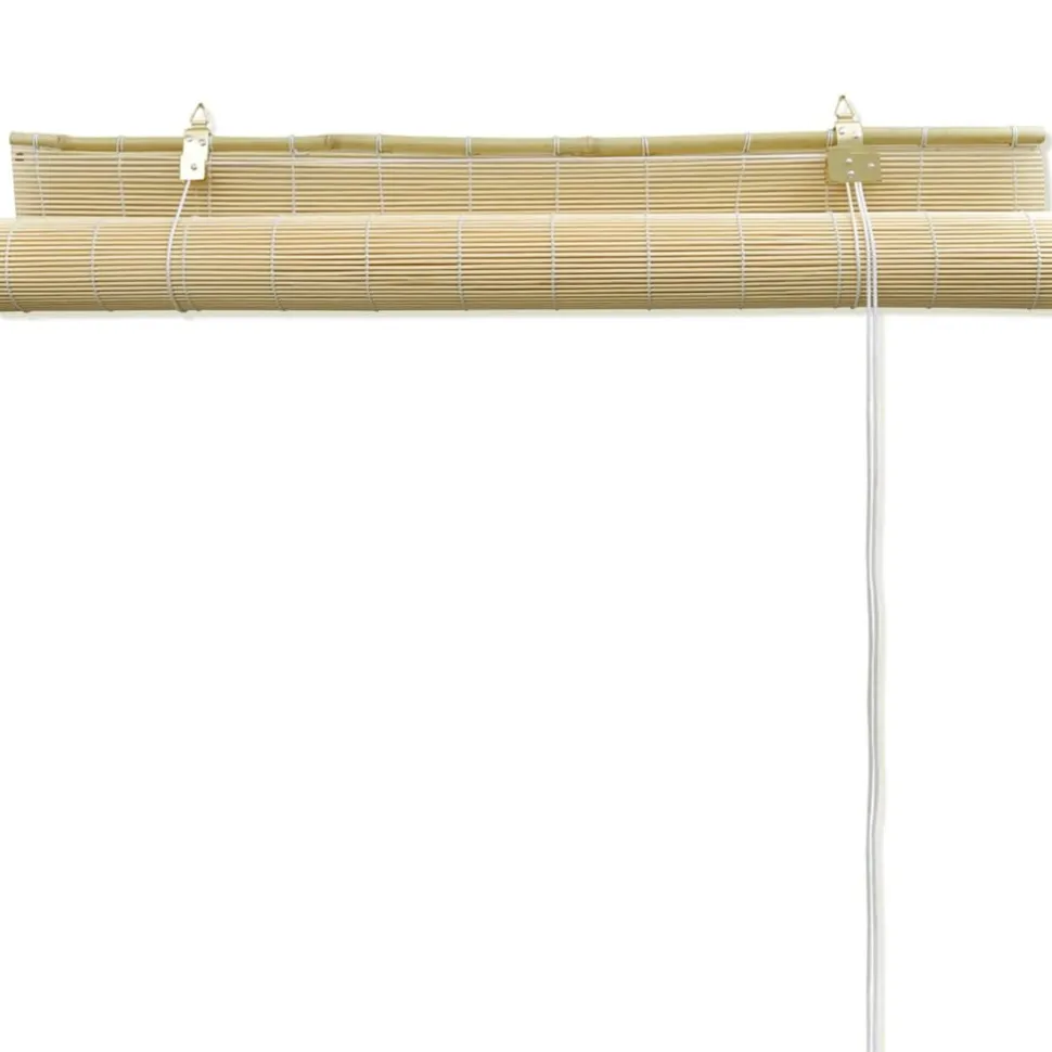 Rullaverho bambu 80x220 cm ruskea