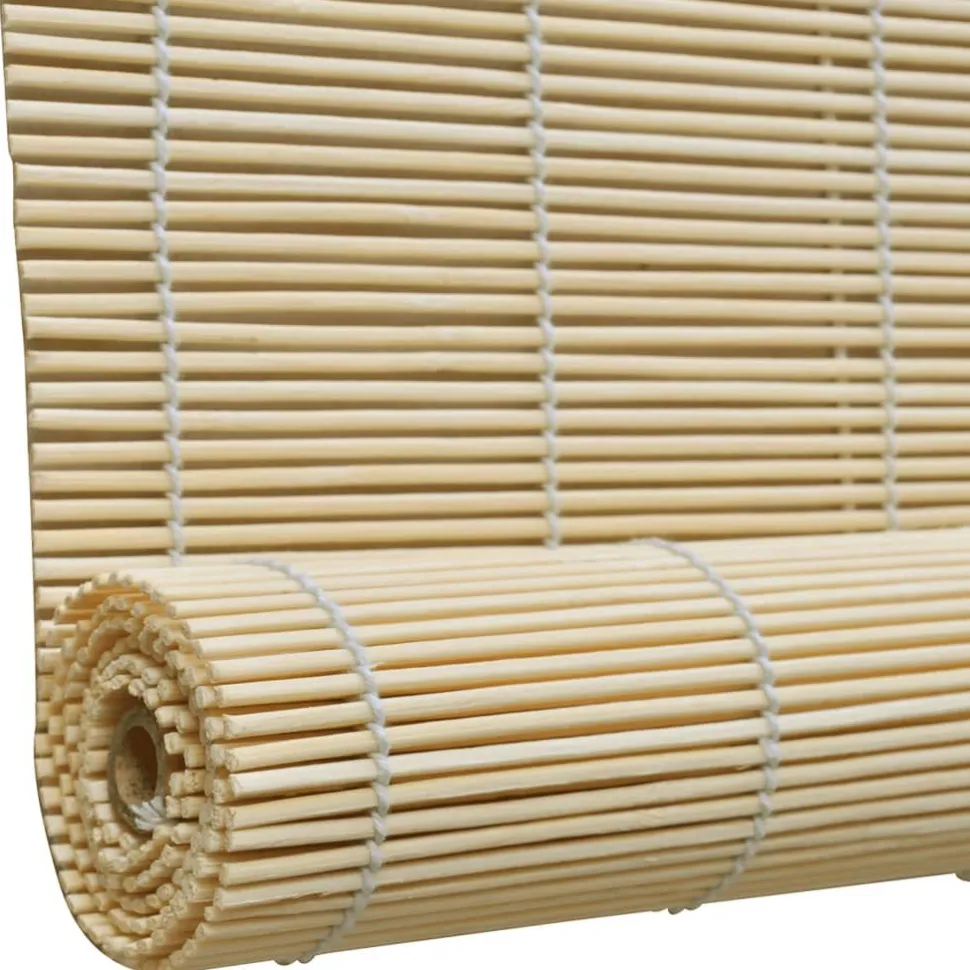 Rullaverho bambu 80x220 cm ruskea