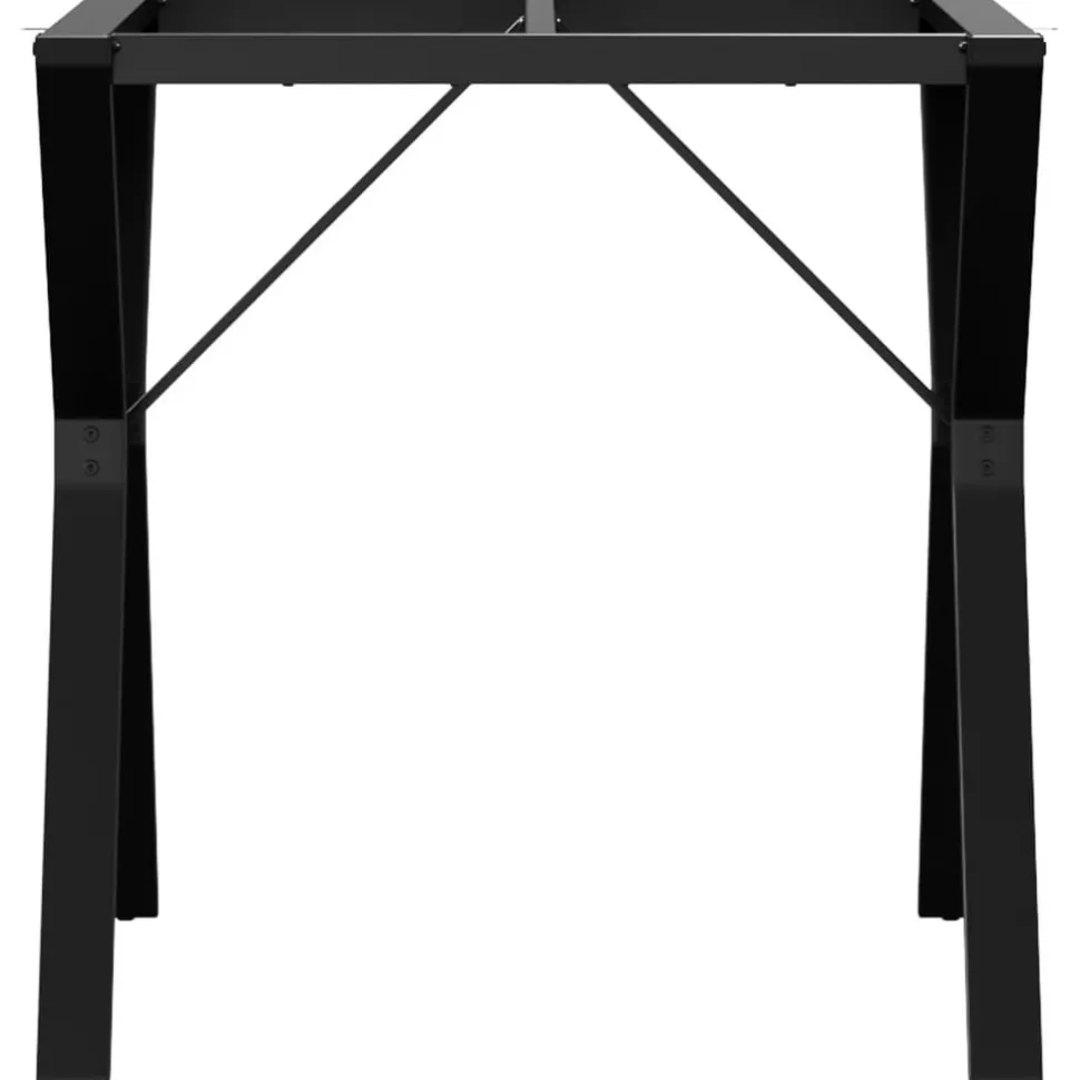 Ruokapöydän jalat Y-muoto 70x70x73 cm valurauta (57932)