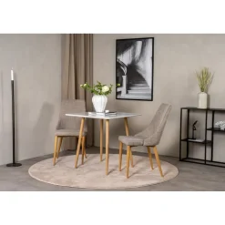 Ruokapöytä Venture Home Polar, 75x75cm