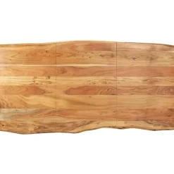 Ruokapöytä 180x90x76cm täysi akaasiapuu
