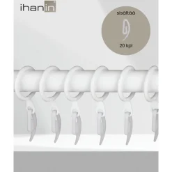Rypytysnauhakoukku Ihanin, 20kpl
