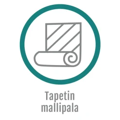 Sandberg-tapetin mallipala koko A4