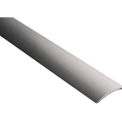 Saumalista Maler sileä 5x40x2000mm alumiini tarra harjattu grafiitti