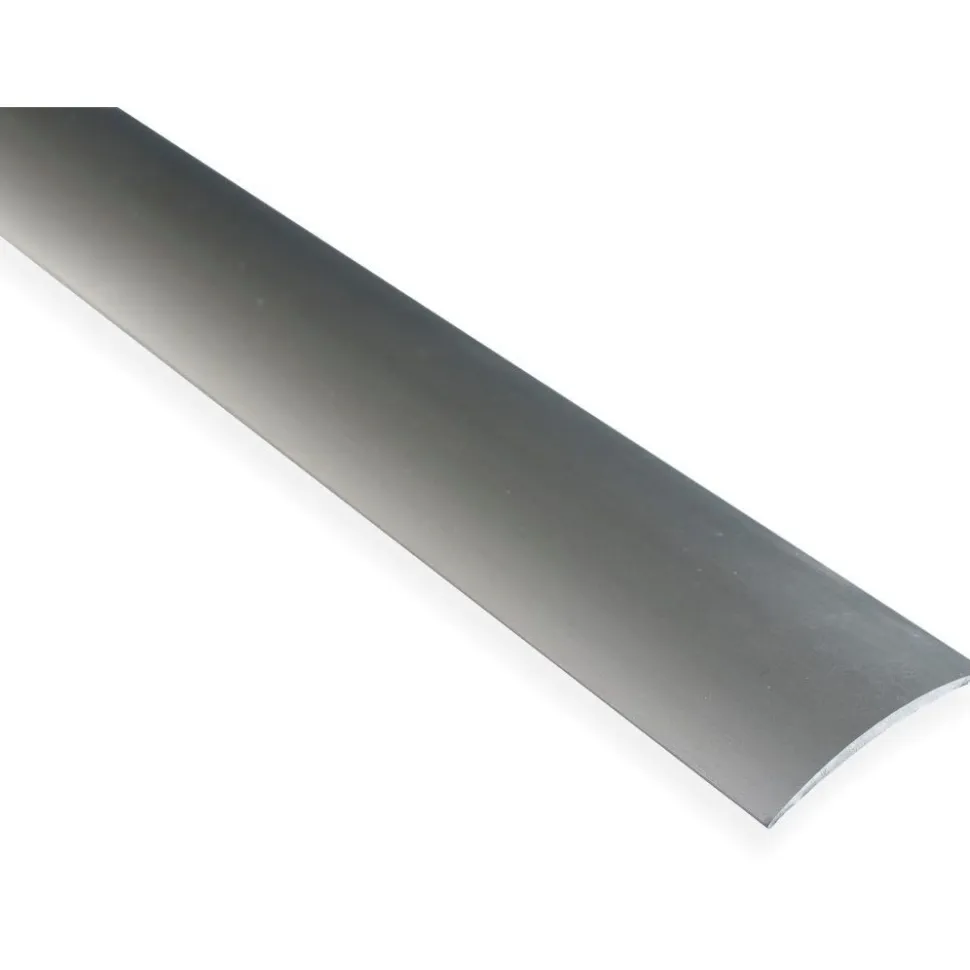 Saumalista Maler sileä 5x40x1000mm alumiini tarra harjattu teräs