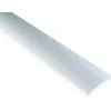 Saumalista Maler sileä 5x40x1000mm alumiini tarra hopea anodisoitu