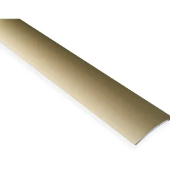 Saumalista Maler sileä 5x40x2000mm alumiini tarra kulta anodisoitu