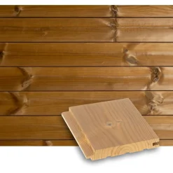 Saunapaneeli Tuuli Sauna STS4, 15x118mm, mänty, lämpökäsitelty