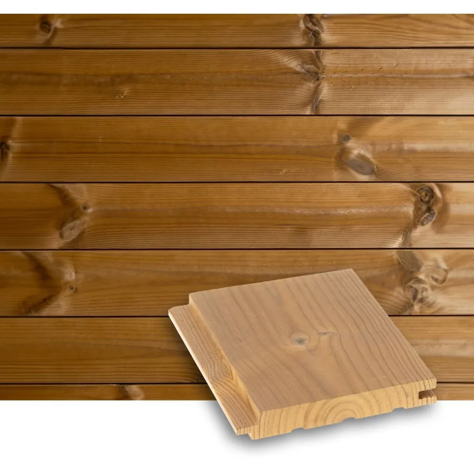 Saunapaneeli Tuuli Sauna STS4, 15x118mm, mänty, lämpökäsitelty