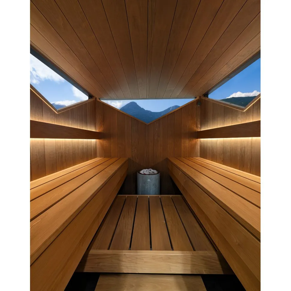 Saunapaneeli Jokiwood STS3, 15x140x2400mm, lämpöhaapa