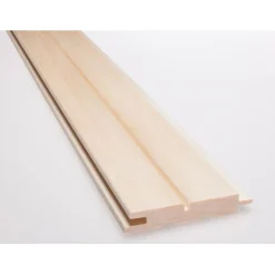 Saunapaneeli Karava Kallio 1-valeura 15x90x2400 mm haapa puuvalmis