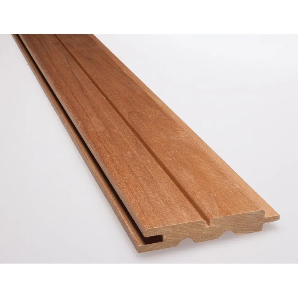 Saunapaneeli Karava Kallio 1-valeura 15x90x1800 mm thermohaapa