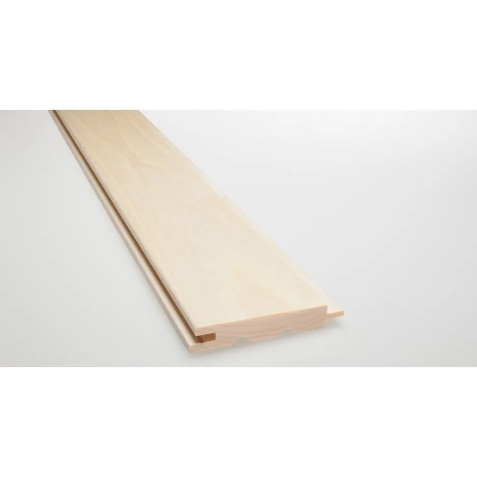 Saunapaneeli Karava Kallio 15x90x1800 mm haapa