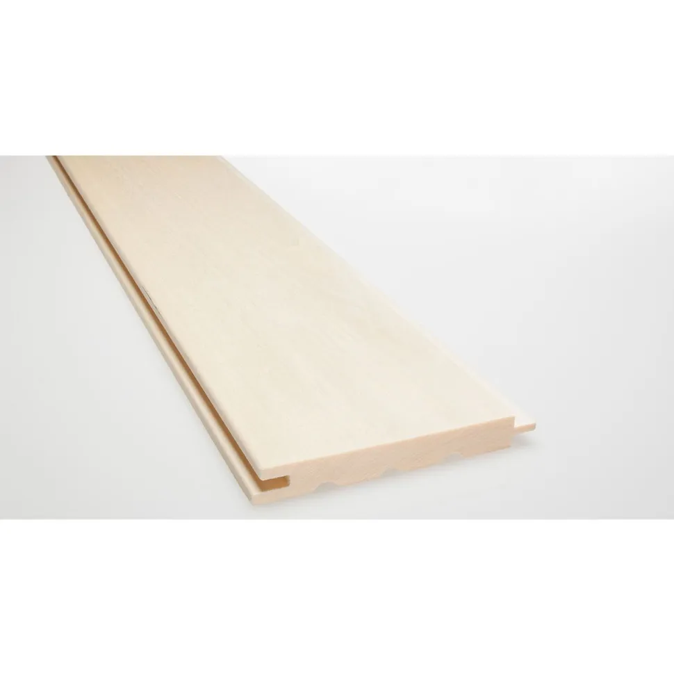 Saunapaneeli Karava Kallio 15x120x2100 mm haapa