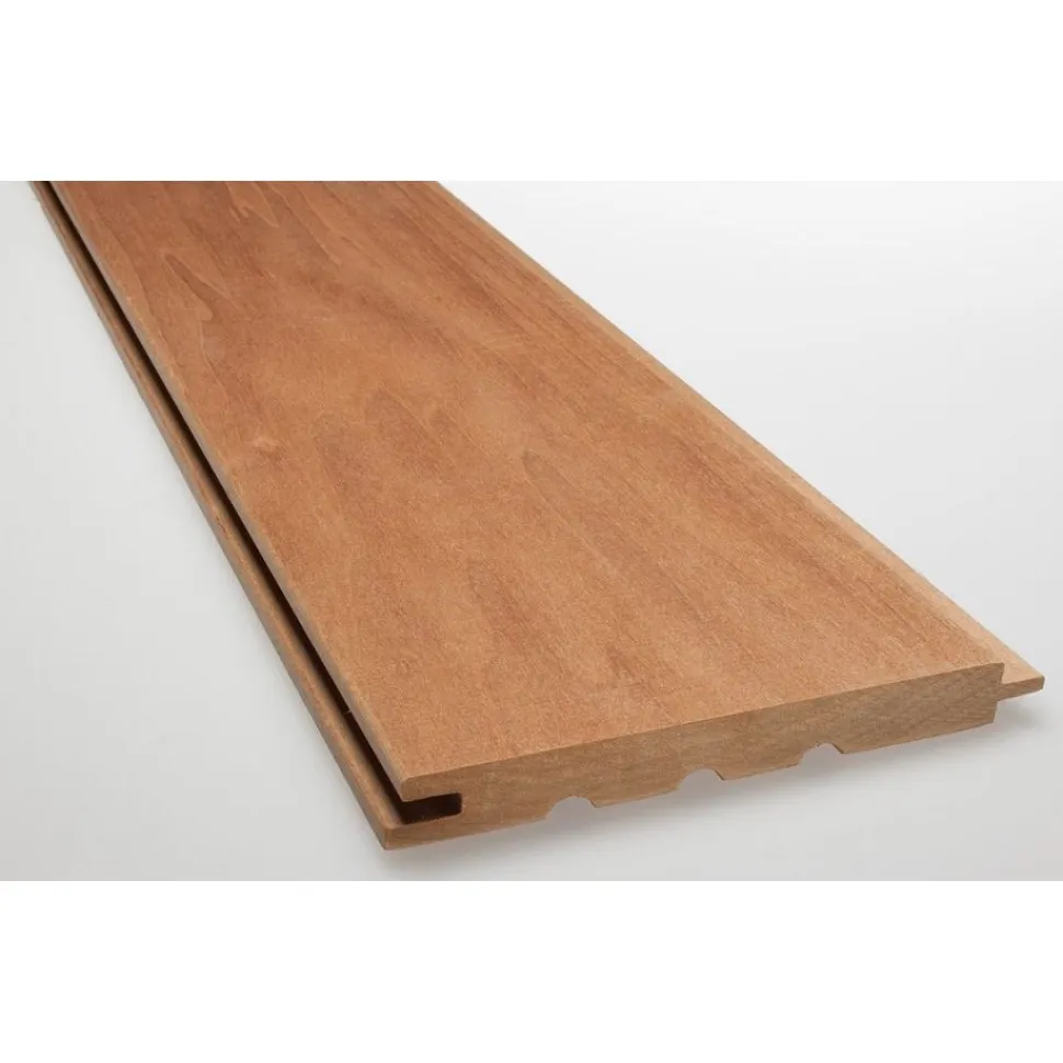 Saunapaneeli Karava Kallio 15x140x2400 mm thermohaapa