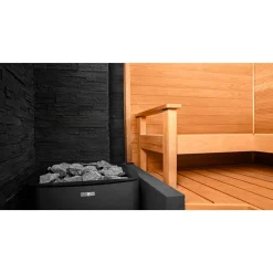 Saunapaneeli Karava Kallio 15x120x2100 mm thermohaapa