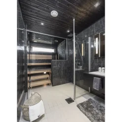 Saunapaneeli Listatalo Ebenholz STP 14x95mm kuusi TK suojakäsitelty
