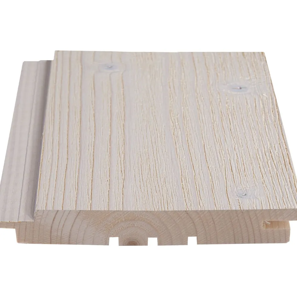 Saunapaneeli Maler Rustik SPA STS-3, 18x145x2380mm, kuusi, ympäripontattu, PN, harjattu huurre