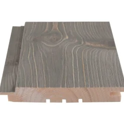 Saunapaneeli Maler Rustik SPA STS-3, 18x145x3880mm, kuusi, ympäripontattu, PN, harjattu tuhka