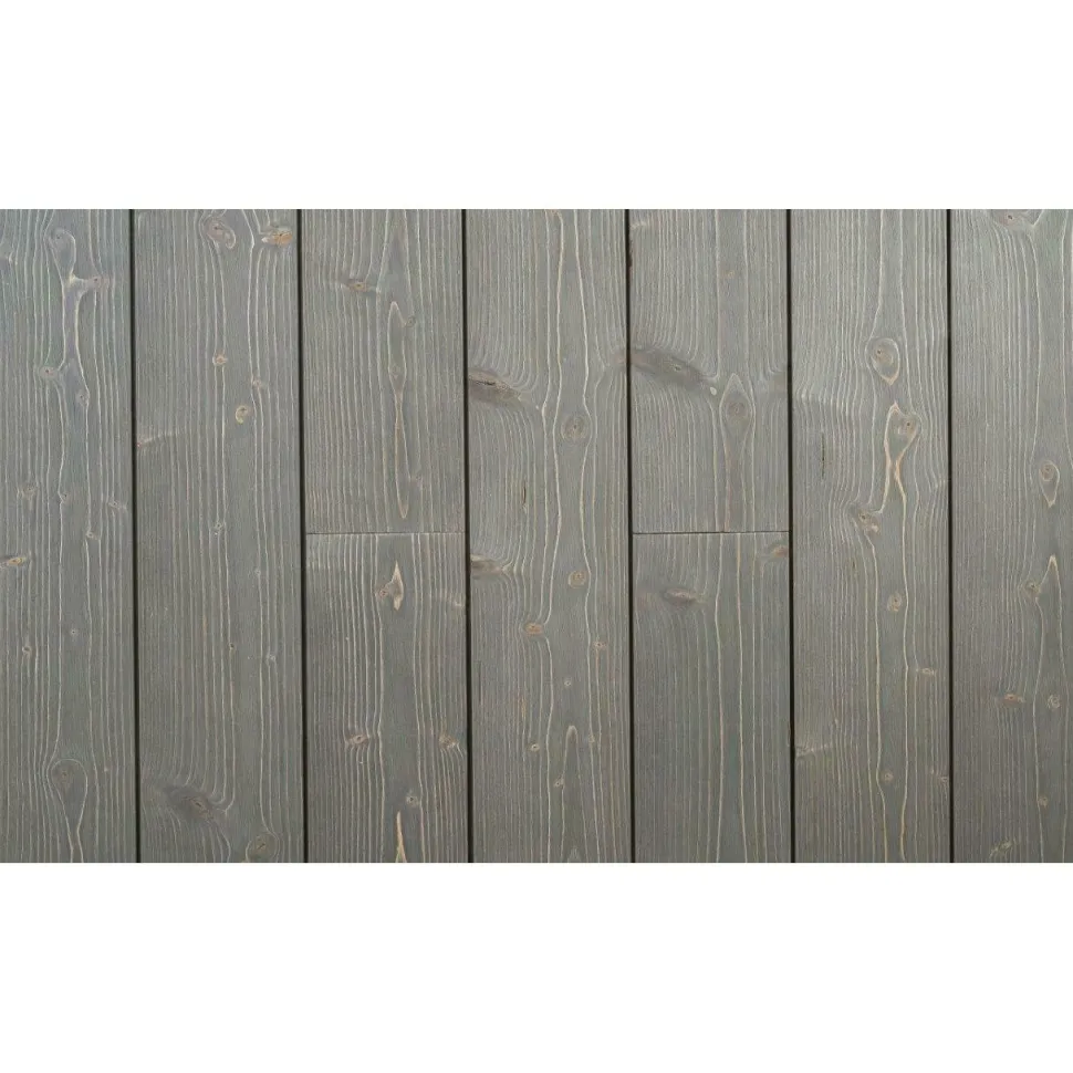 Saunapaneeli Maler Rustik SPA STS-3, 18x145x3880mm, kuusi, ympäripontattu, PN, harjattu tuhka