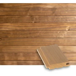 Saunapaneeli/sisustuspaneeli Tuuli Sauna STS4 18x88mm, lämpökäsitelty radiatamänty