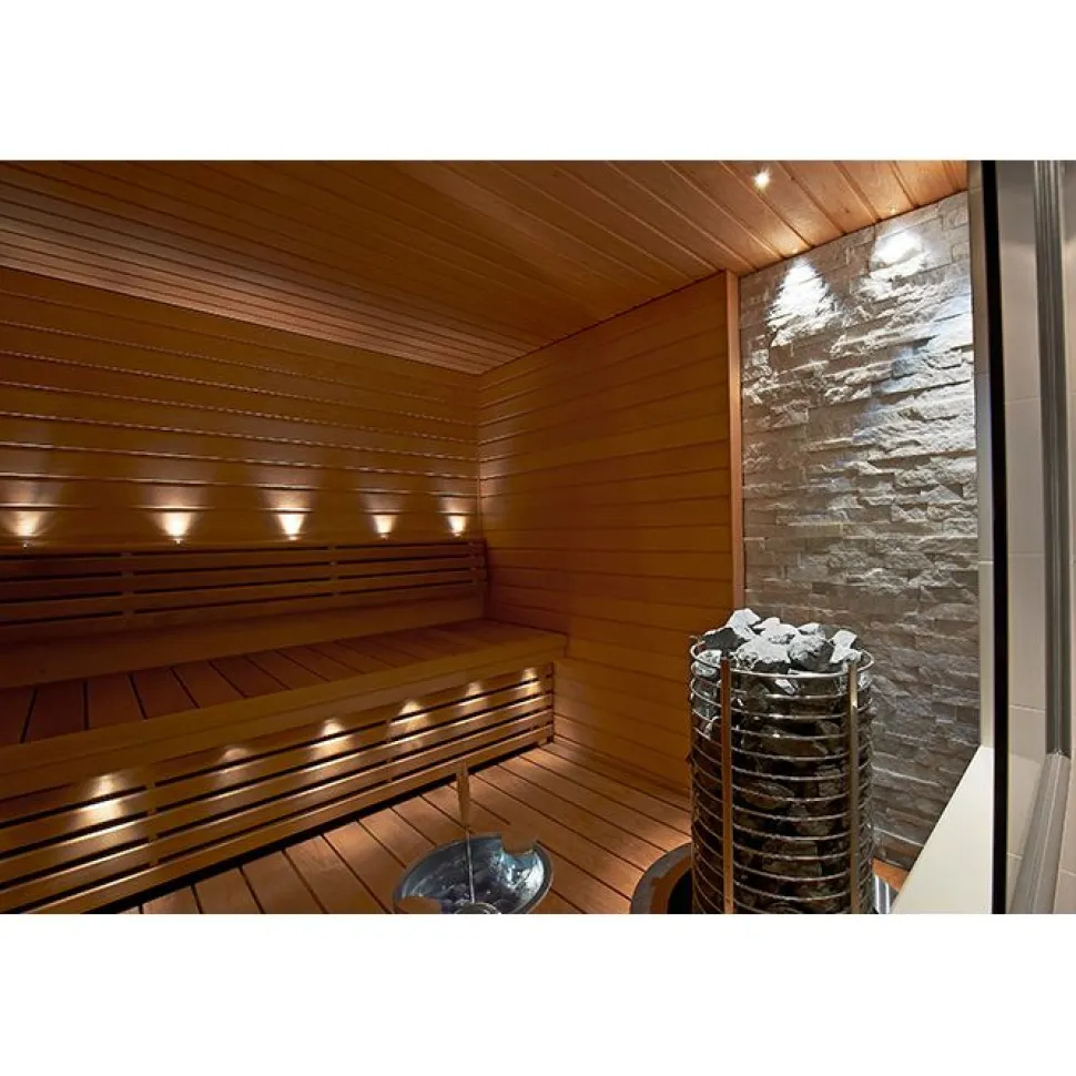 Saunapaneeli Sun Sauna STP 15x90x1800mm tervaleppä