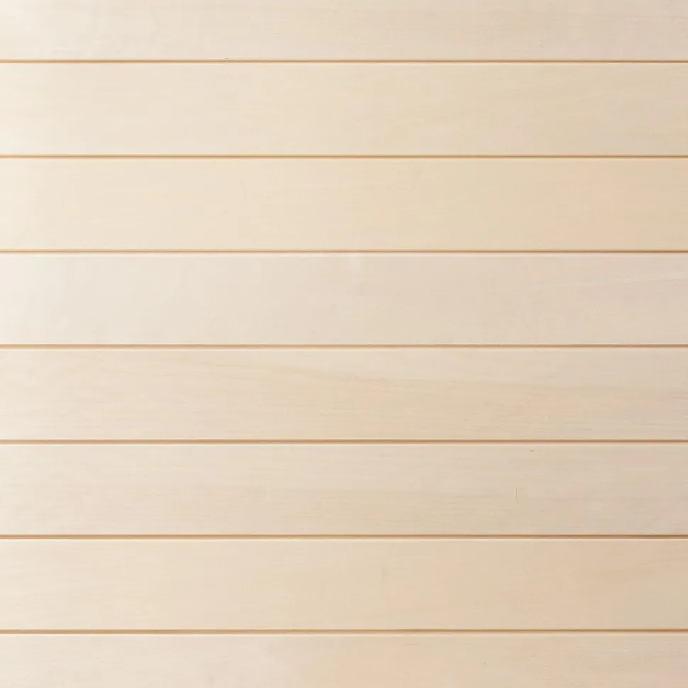 Saunapaneeli Tuuli Sauna STS4, 15x90x3000mm, haapa, puuvalmis
