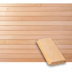 Saunapaneeli Tuuli Sauna STS4, 15x70x1800mm, tervaleppä, puuvalmis