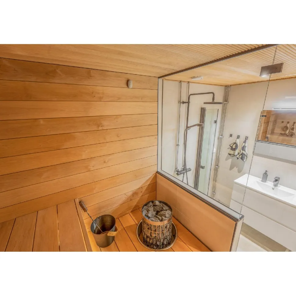 Saunapaneeli Tuuli Sauna STS4, 15x140x3000mm, tervaleppä, puuvalmis