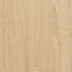 Seinähylly 3 kerrosta Sonoma-tammi 80x21x78,5 cm tekninen puu (35455)