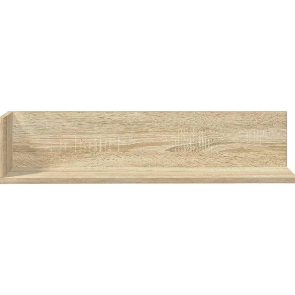 Seinähyllyt 2 kpl Sonoma Oak 75x16,5x16,5 cm Engineered Wood (60033)