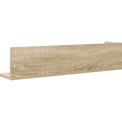 Seinähyllyt 2 kpl Sonoma Oak 75x16,5x16,5 cm Engineered Wood (60033)