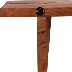 Seinähyllyt 2 kpl 90x20x16 cm kiinteä akaasiapuu