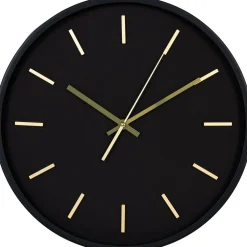 Seinäkello House Nordic Kensington, ø35cm, hiljainen käynti, musta