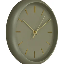 Seinäkello House Nordic Rossano, ø30cm, hiljainen käynti, vihreä