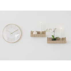 Seinäkello House Nordic Takamaka, ø40cm, hiljainen käynti, kulta