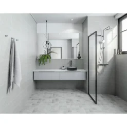 Seinälaatta Pukkila Deep Wall Grey himmeä sileä 200x400 mm