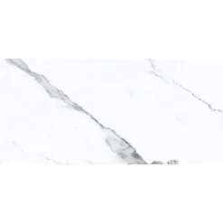 Seinälaatta Pukkila Luxury Statuario Valkoinen kiiltävä sileä 547x247 mm