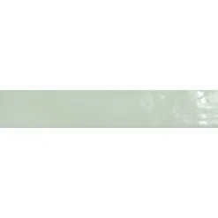 Seinälaatta Pukkila Manacor Mint, kiiltävä, laineileva, 6.5x40cm